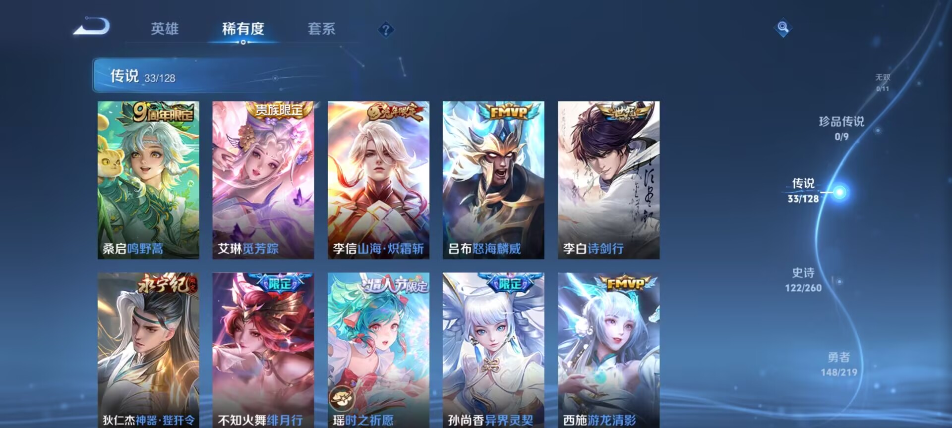 WZDN3270009王者荣耀账号详情图9