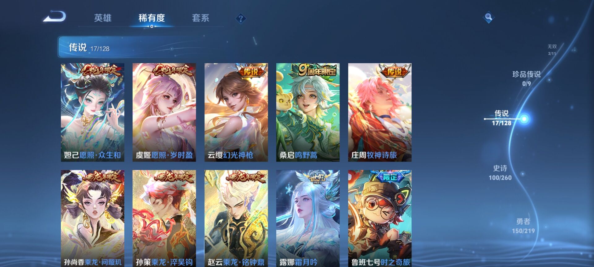 WZDN3272502王者荣耀账号详情图3
