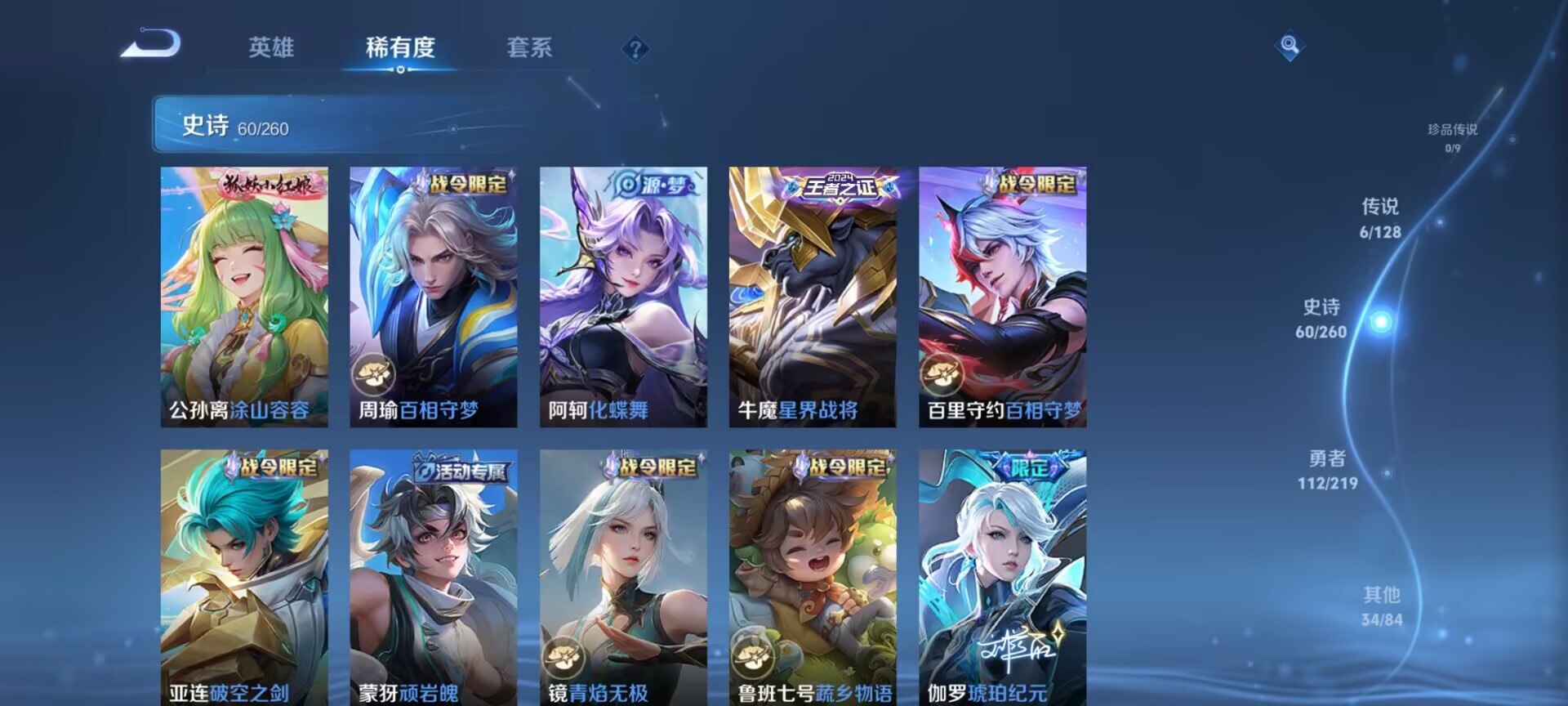 WZDN3272505王者荣耀账号详情图7