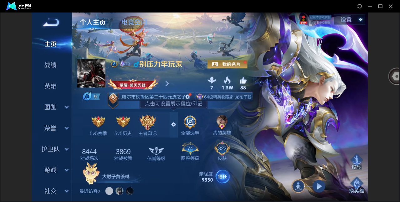 WZHMY3282607王者荣耀账号详情图2