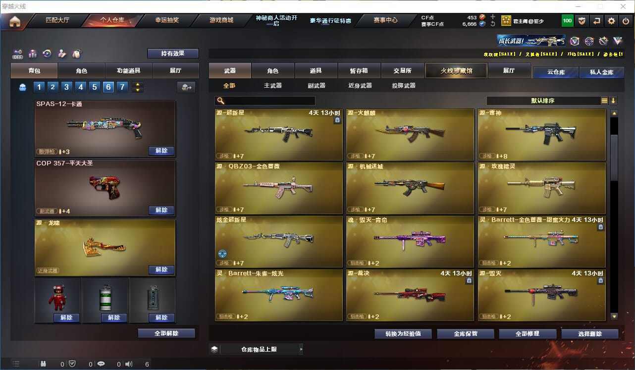 CFCMW333919穿越火线账号详情图5 CFCMW333919穿越火线账号详情图5