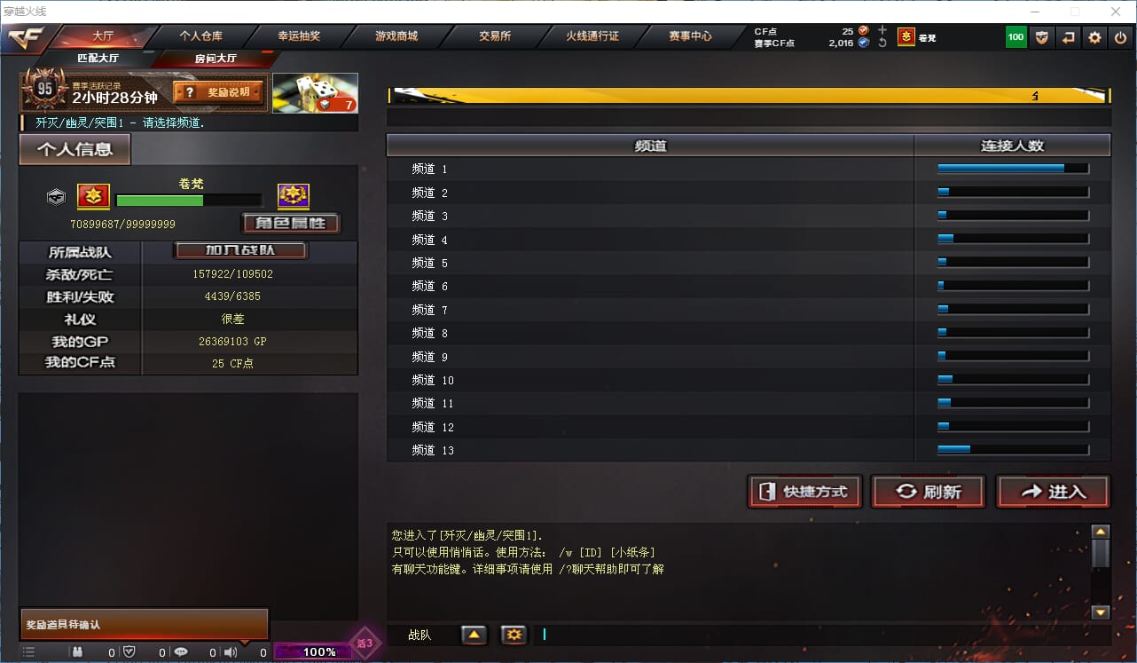 CFCMW334204穿越火线账号详情图45