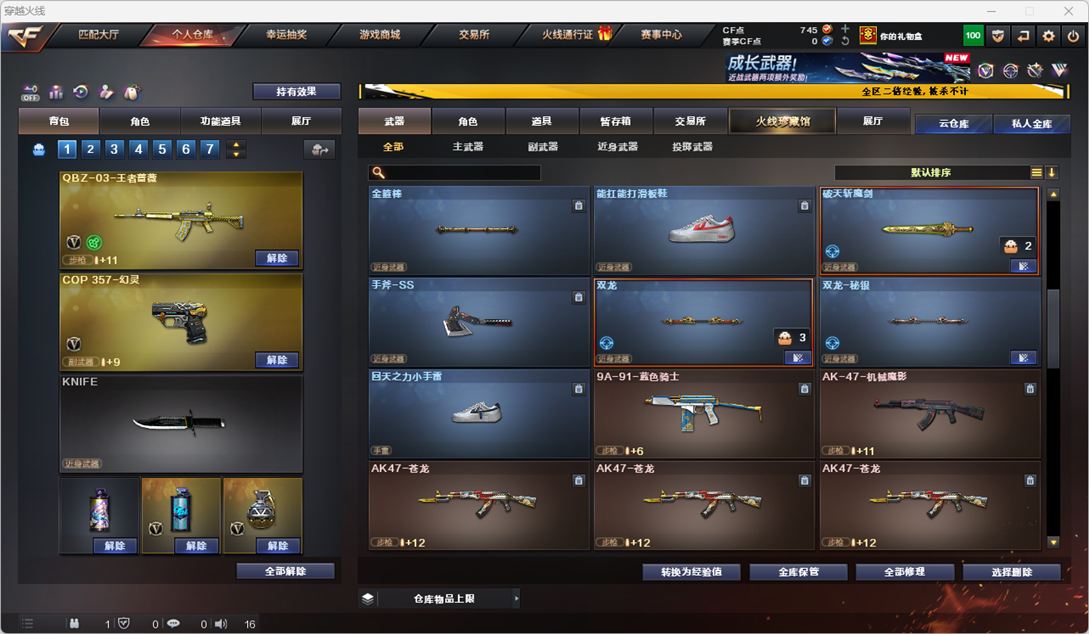 CFQM334227穿越火线账号详情图27