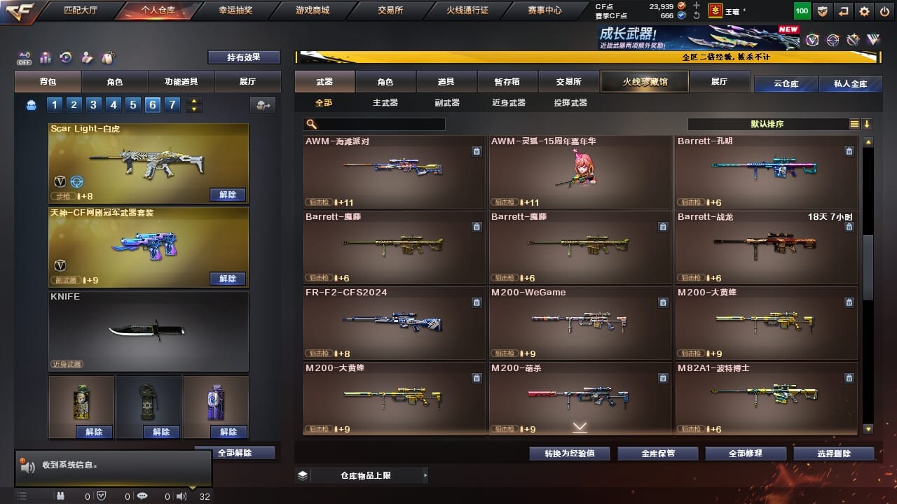 CFCMW334332穿越火线账号详情图25