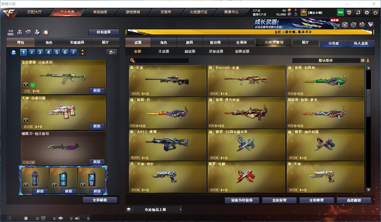 CFCMW334613穿越火线账号详情图13