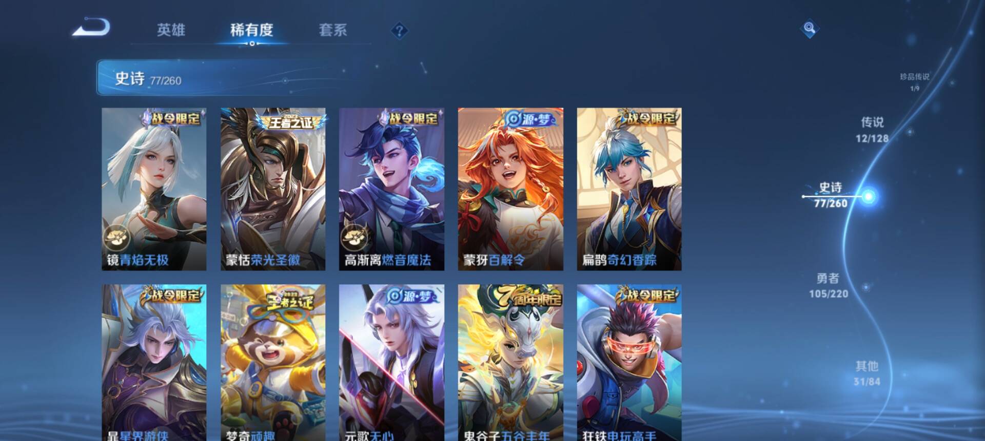WZCMW3286765王者荣耀账号详情图6