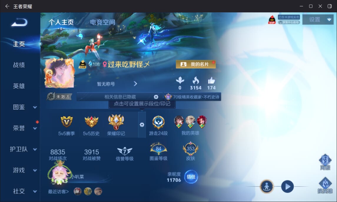 WZQM3289018王者荣耀账号详情图3