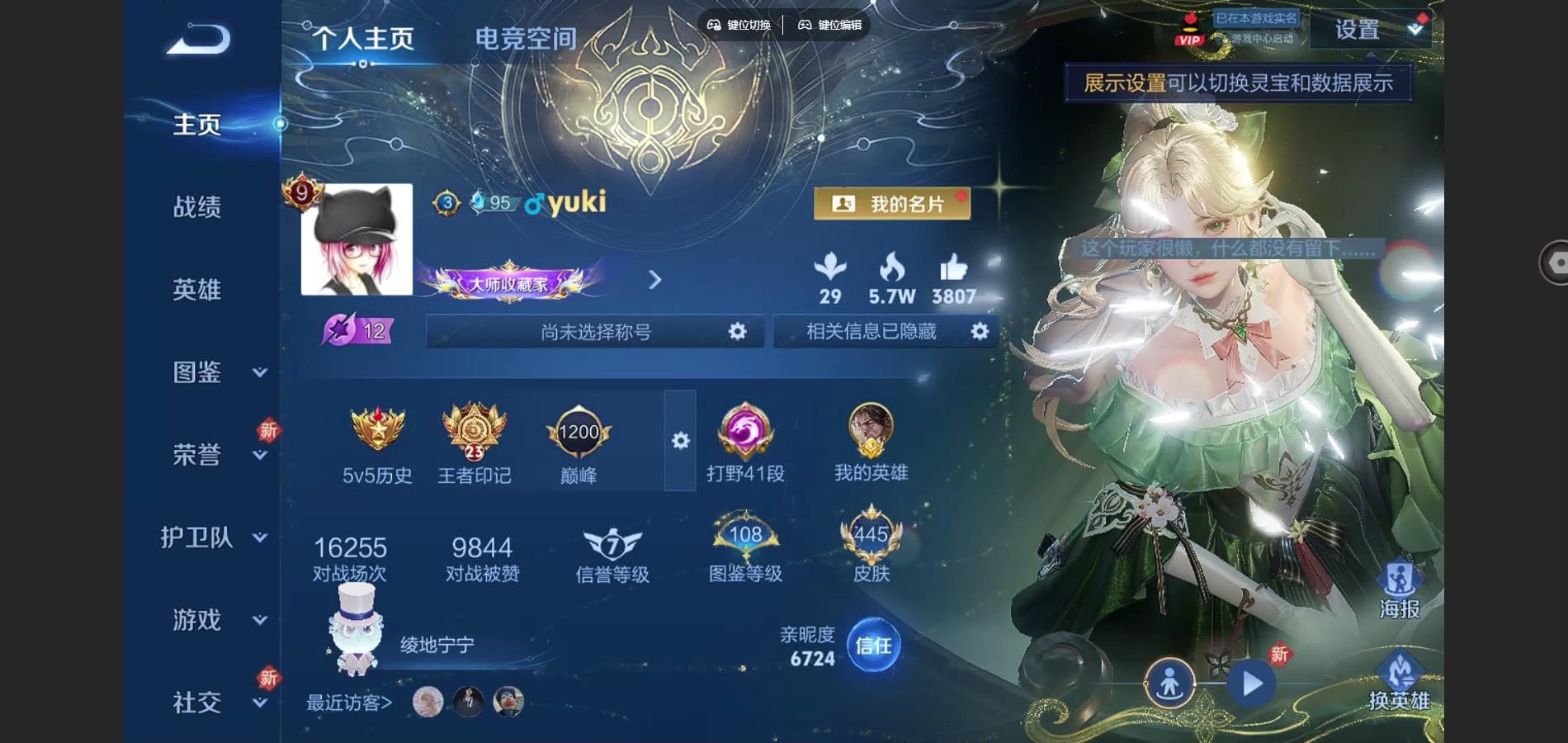 WZCMW3289475王者荣耀账号详情图5