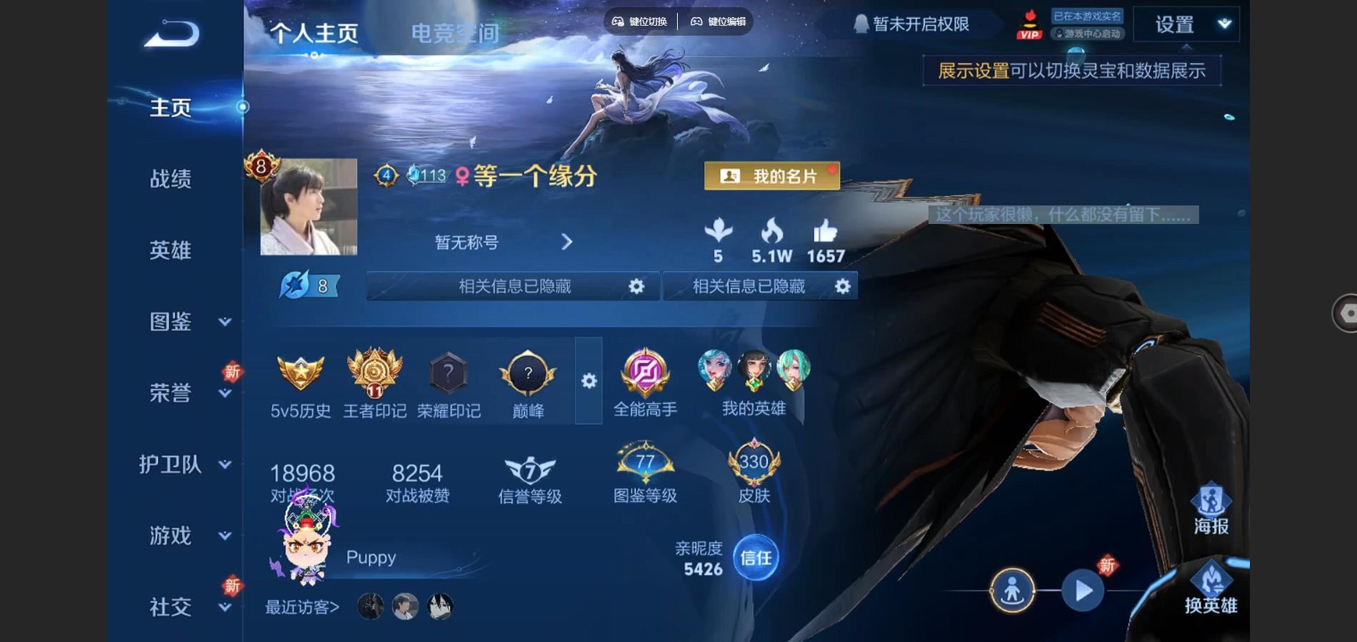 WZCMW3289450王者荣耀账号详情图2