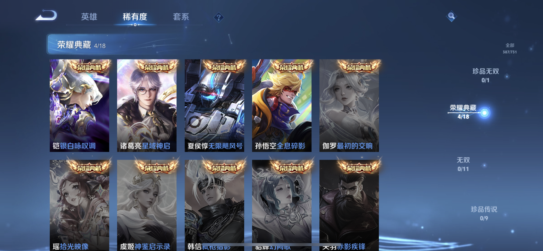 WZDN3291184王者荣耀账号详情图2