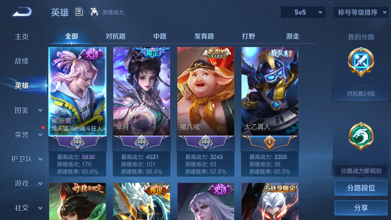 WZCMW3293752王者荣耀账号详情图5
