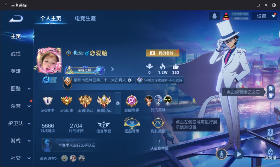WZQM3296839王者荣耀账号详情图16