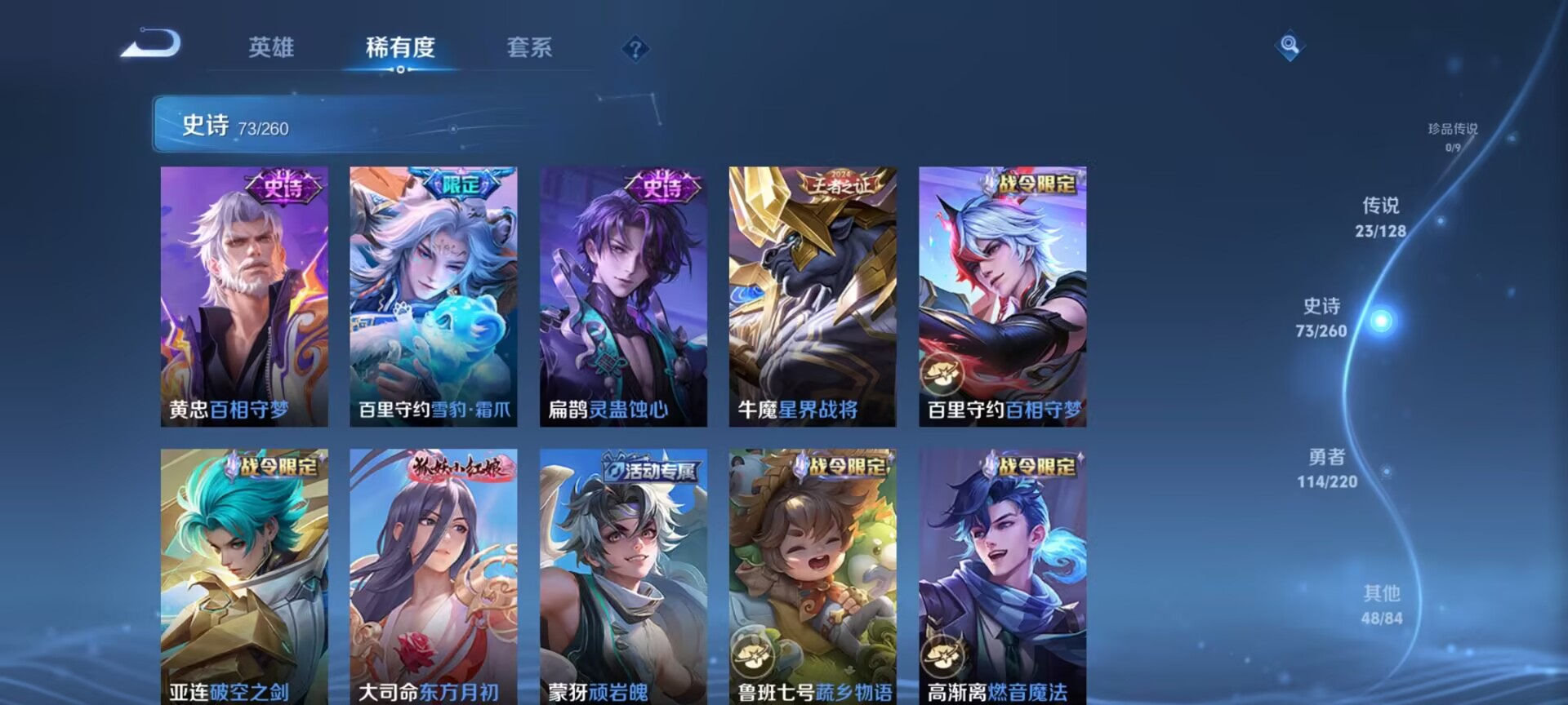 WZDN3295516王者荣耀账号详情图6