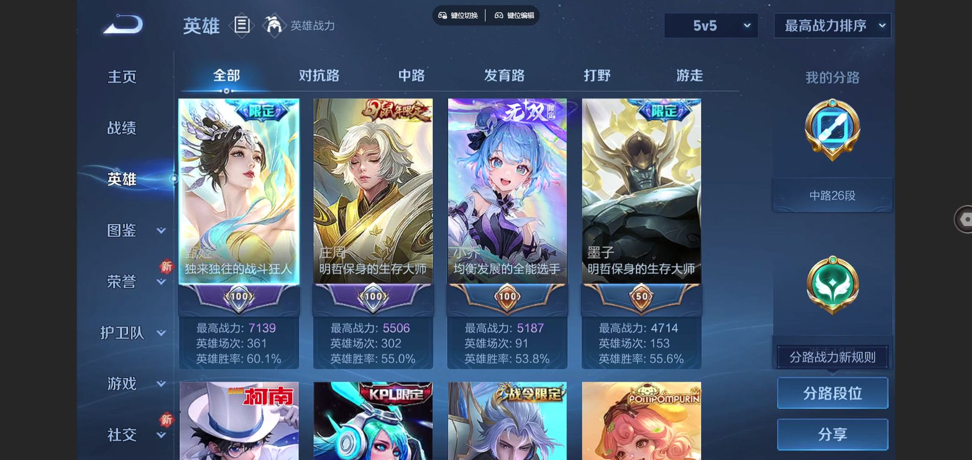 WZCMW3297706王者荣耀账号详情图3