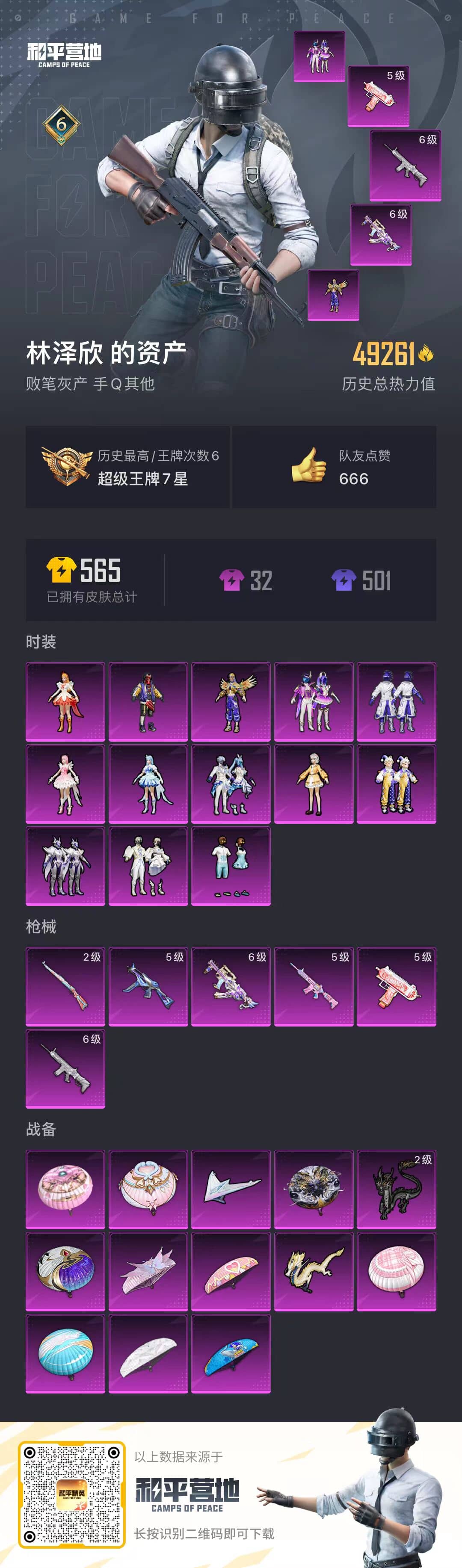 HPQM3340379和平精英账号详情图7