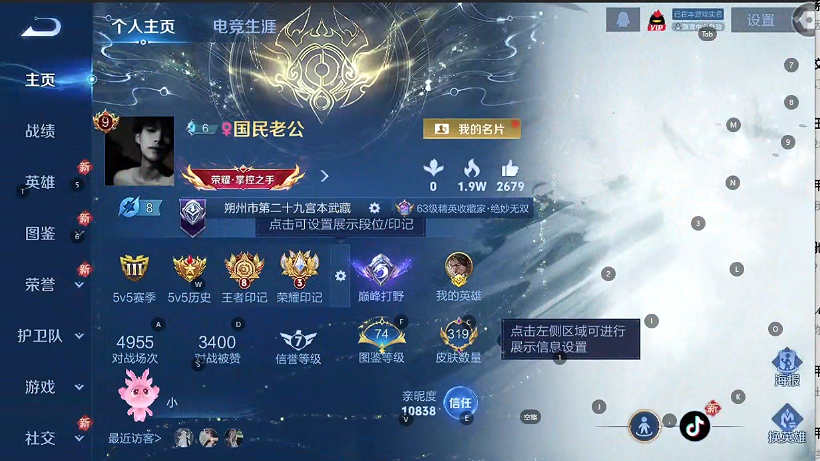 WZQM3298501王者荣耀账号详情图4