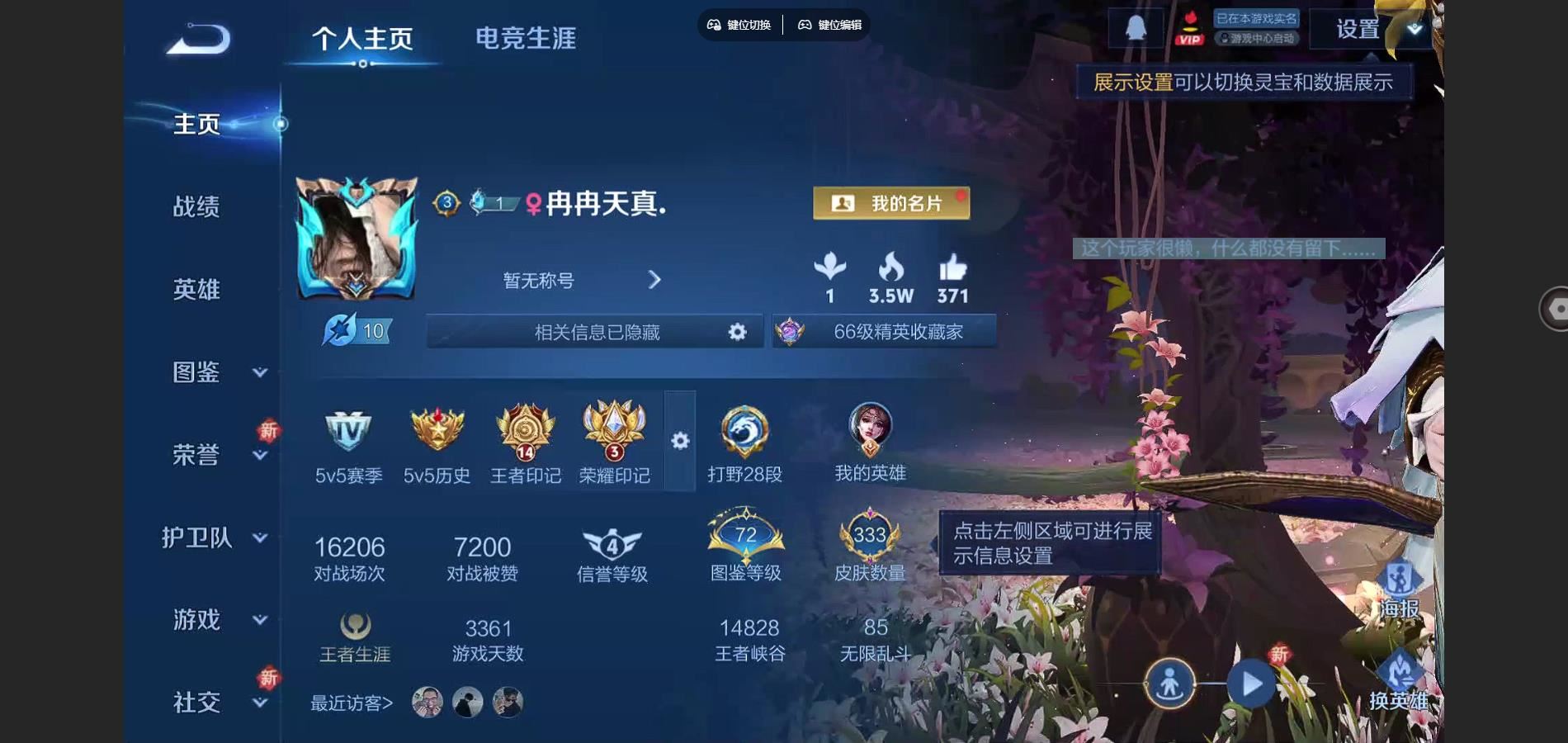 WZCMW3341897王者荣耀账号详情图2