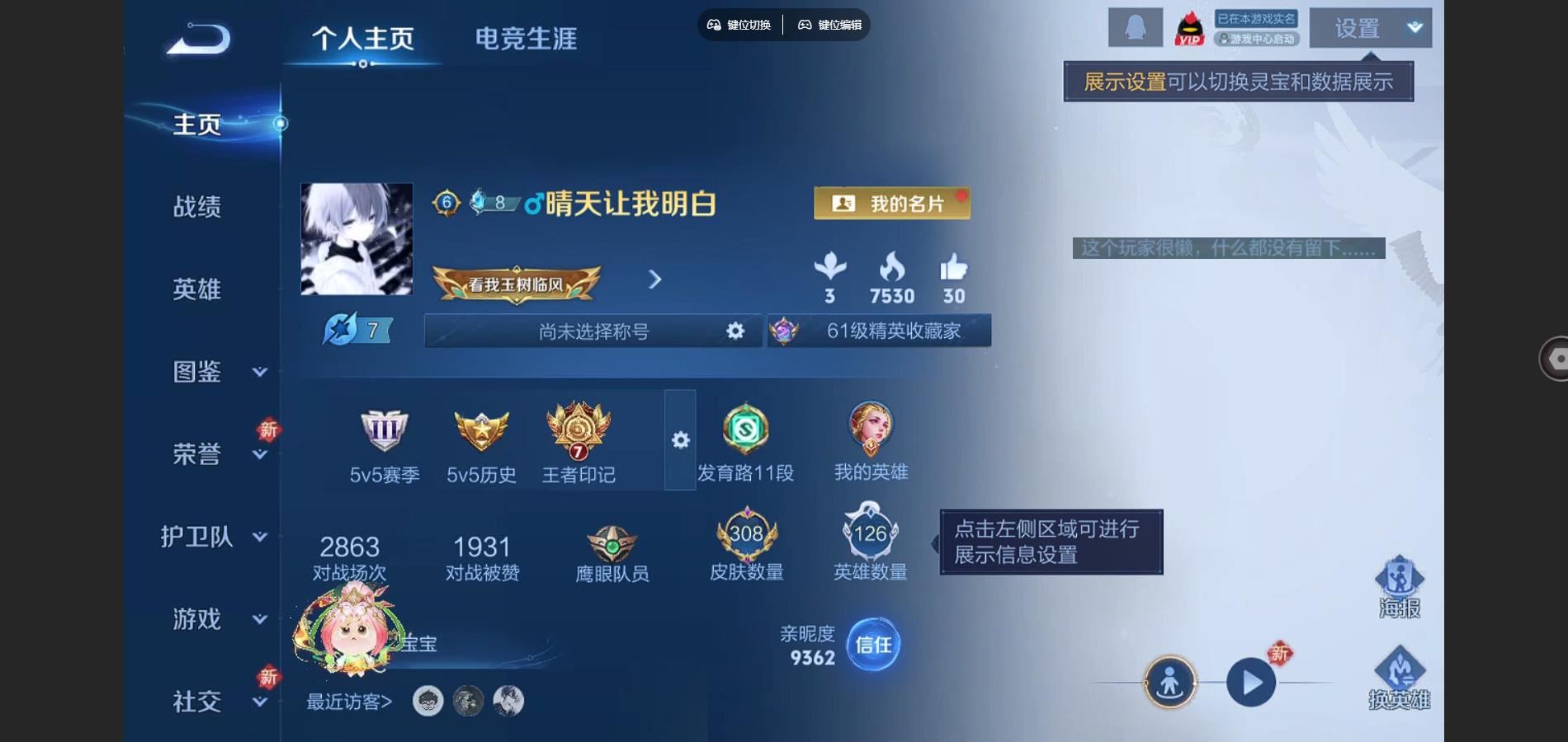 WZCMW3303665王者荣耀账号详情图2