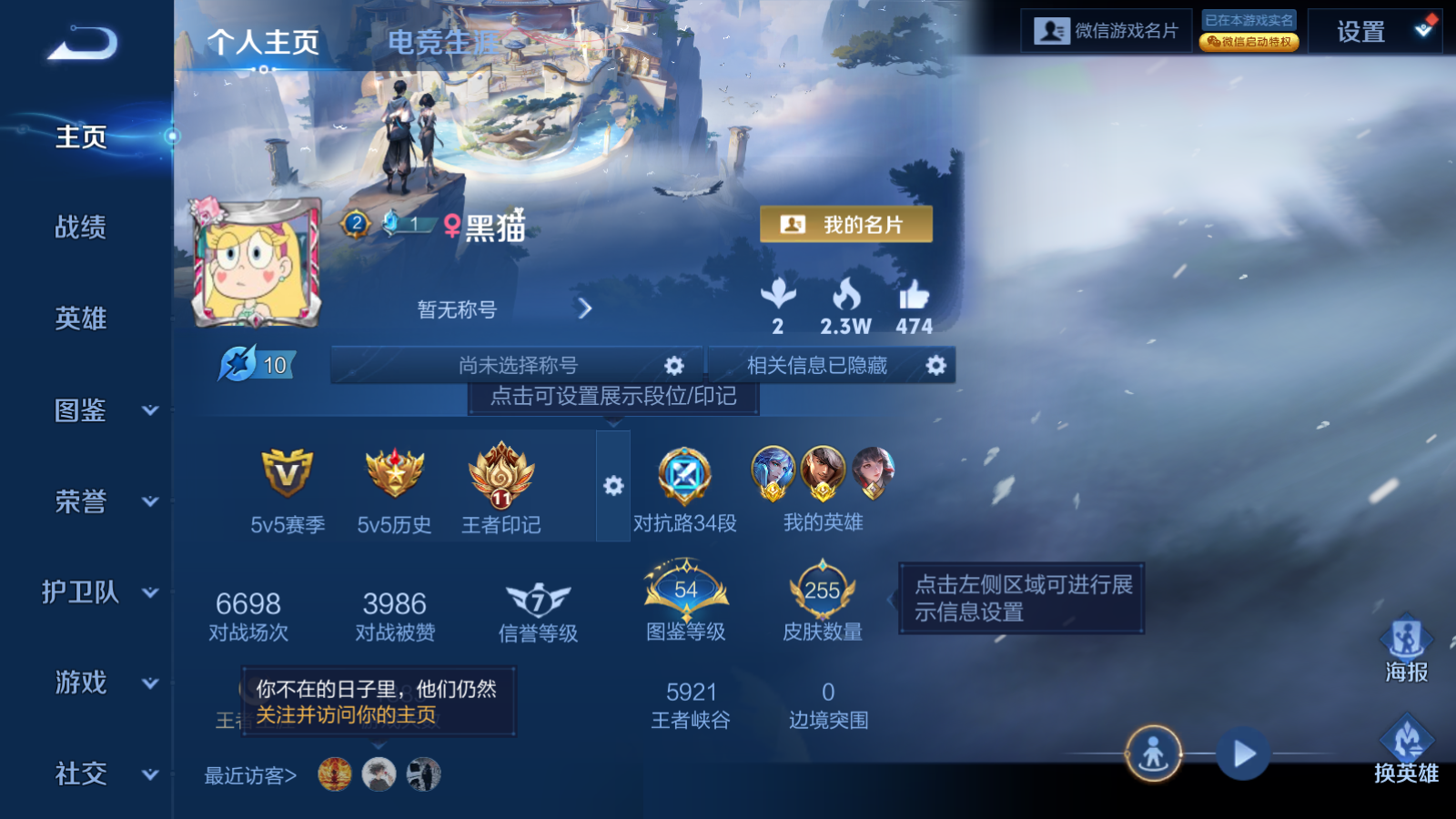 WZCMW3304603王者荣耀账号详情图2