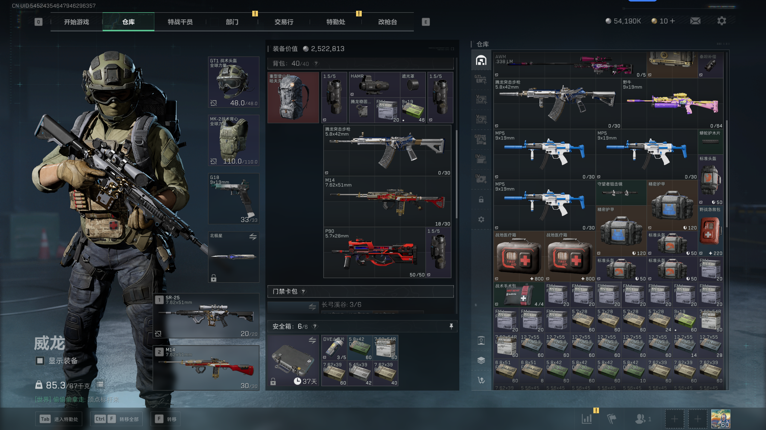 SJZQM336807三角洲行动账号详情图12