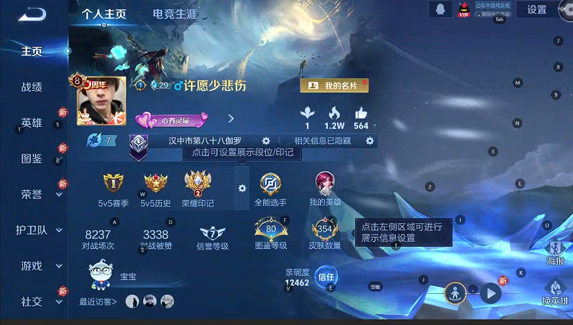 WZQM3331625王者荣耀账号详情图5