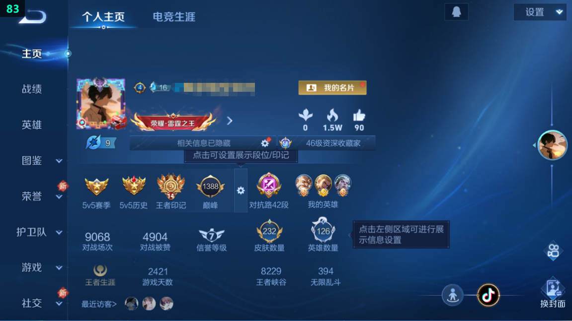 WZQM3357887王者荣耀账号详情图8 WZQM3357887王者荣耀账号详情图8