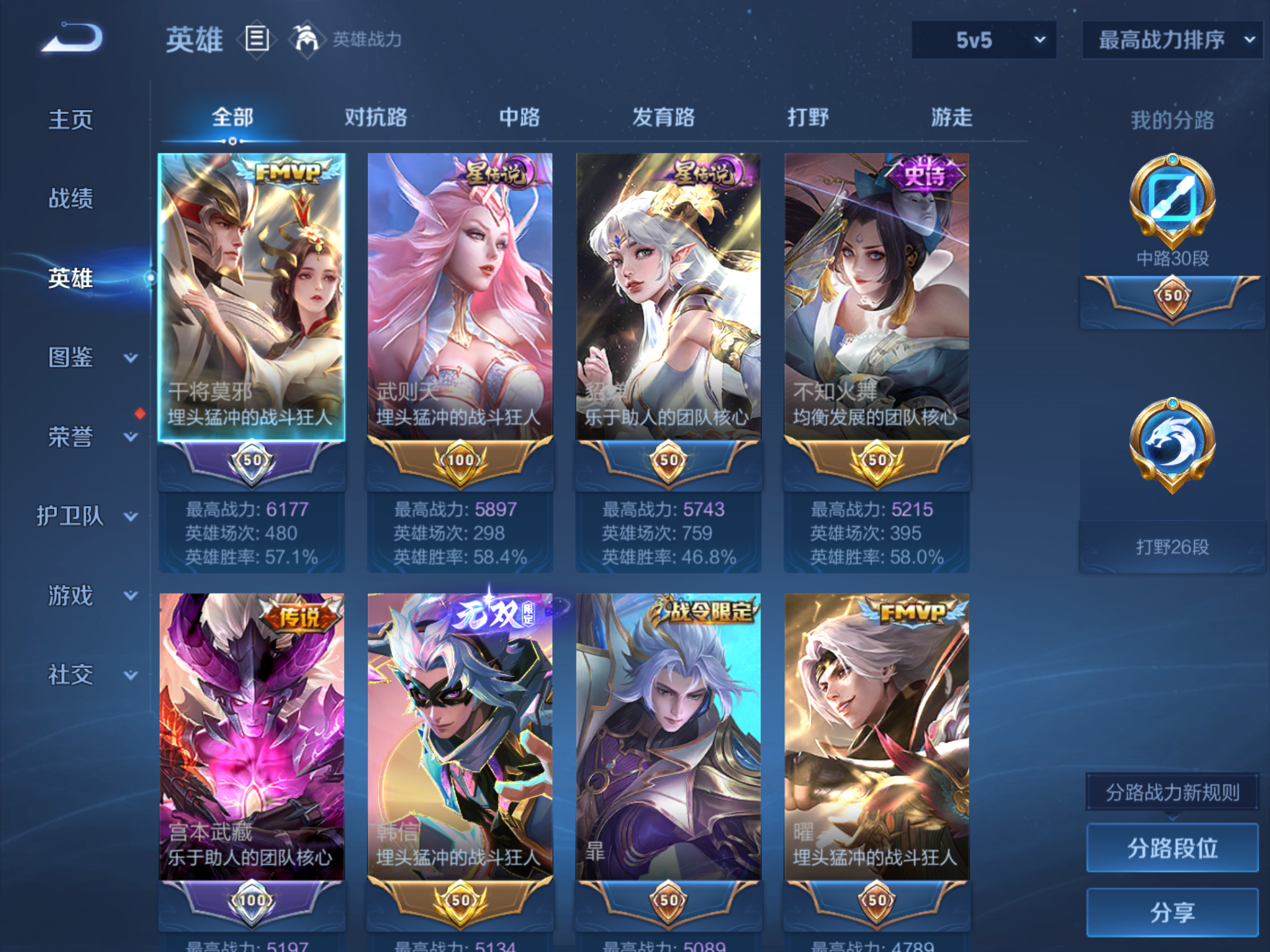 WZCMW3307823王者荣耀账号详情图7