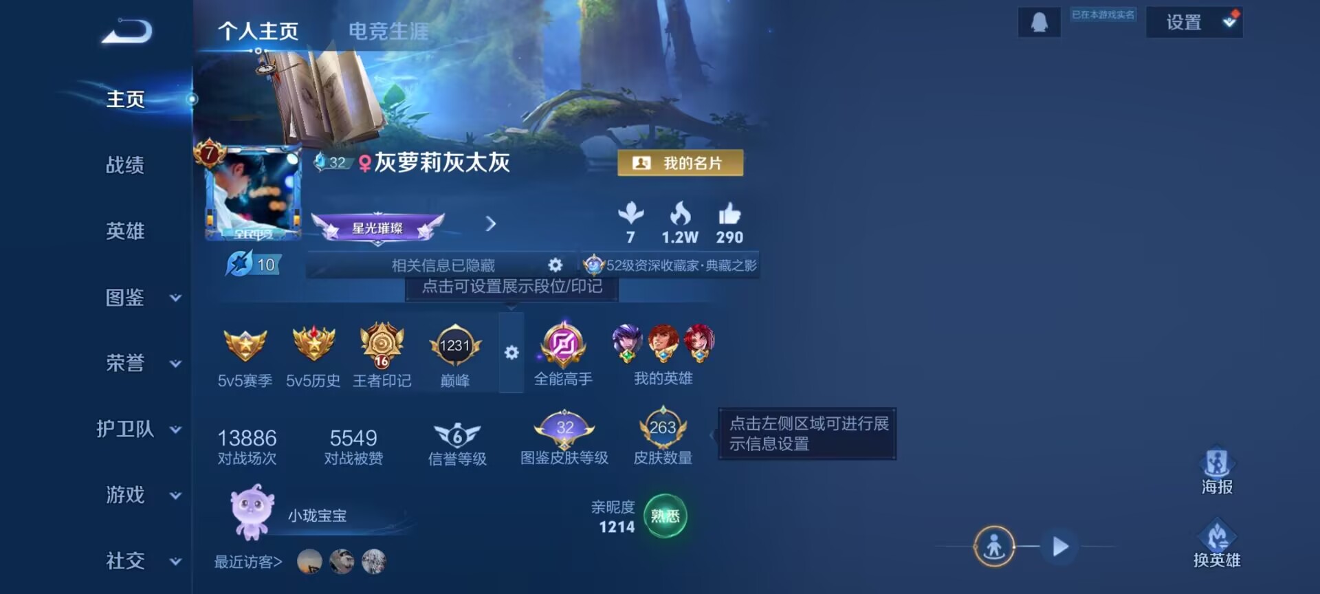 王者荣耀账号安卓QQ[12624661]"DAS6062 安卓Q-V7-264皮肤1典藏1星传说5传说63史诗-(可二次