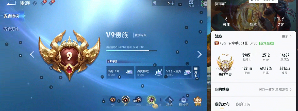 WZQM3375272王者荣耀账号详情图7