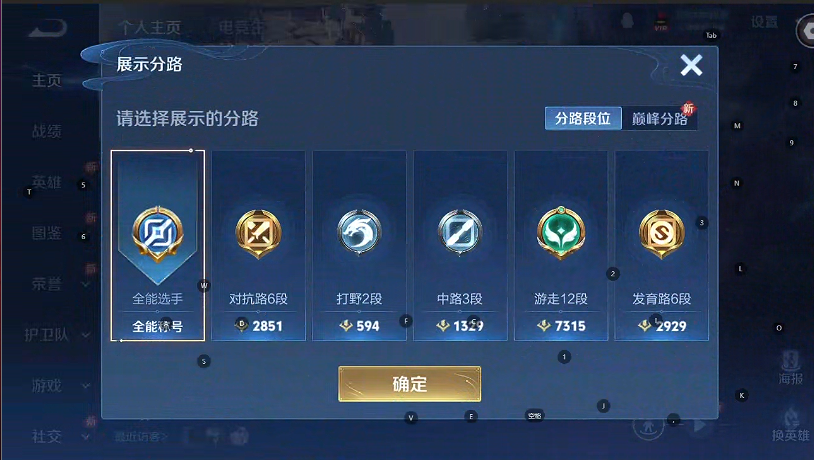 WZQM3372595王者荣耀账号详情图5