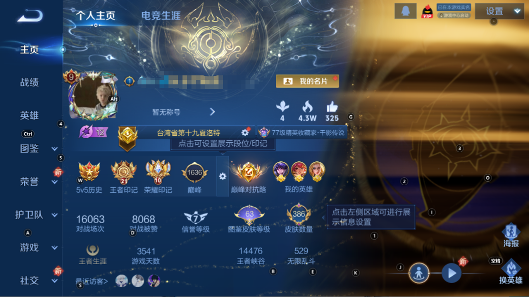 WZQM3375267王者荣耀账号详情图7