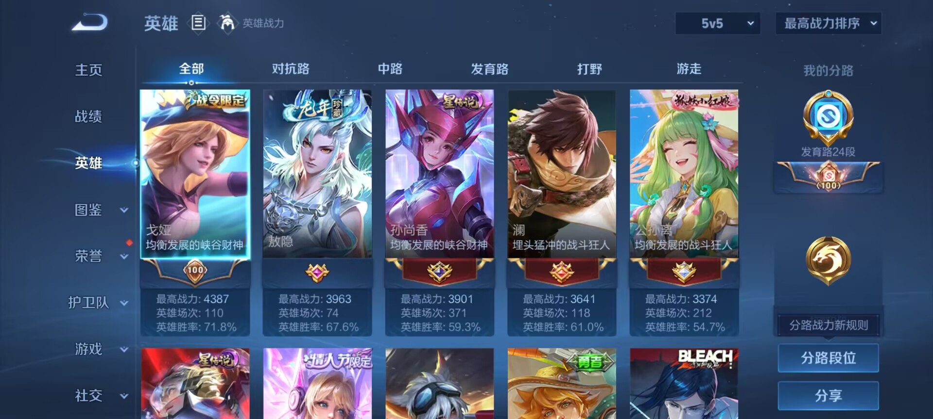 WZDN3323111王者荣耀账号详情图12