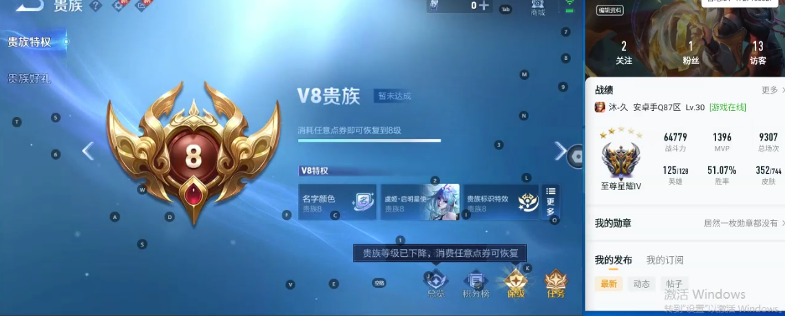 WZQM3361065王者荣耀账号详情图7