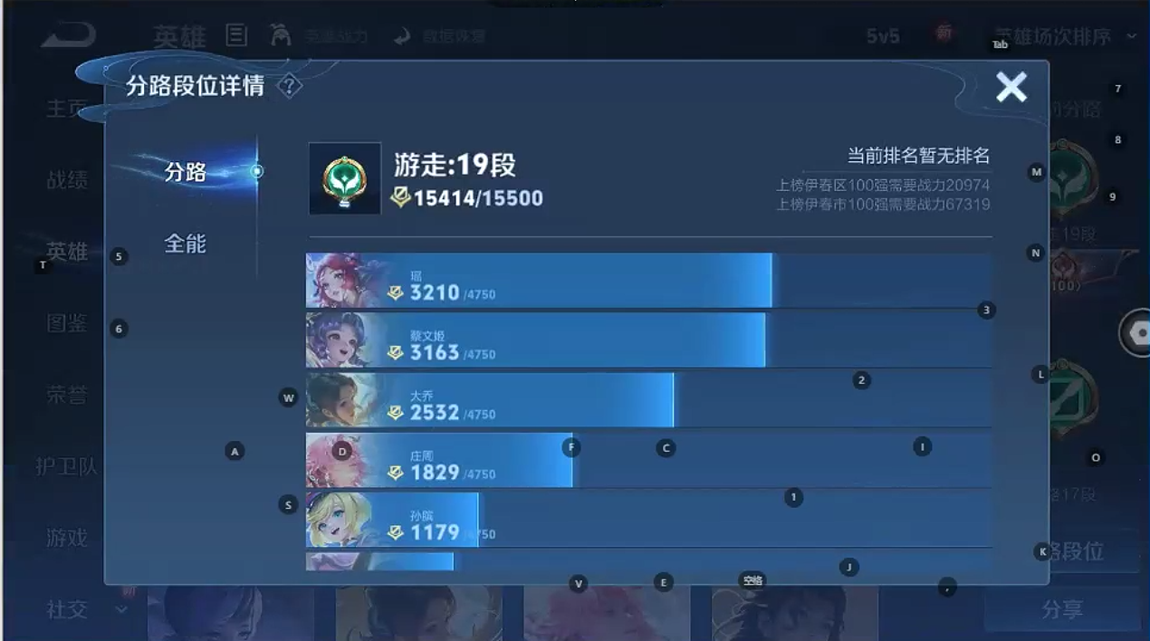 WZQM3392509王者荣耀账号详情图6