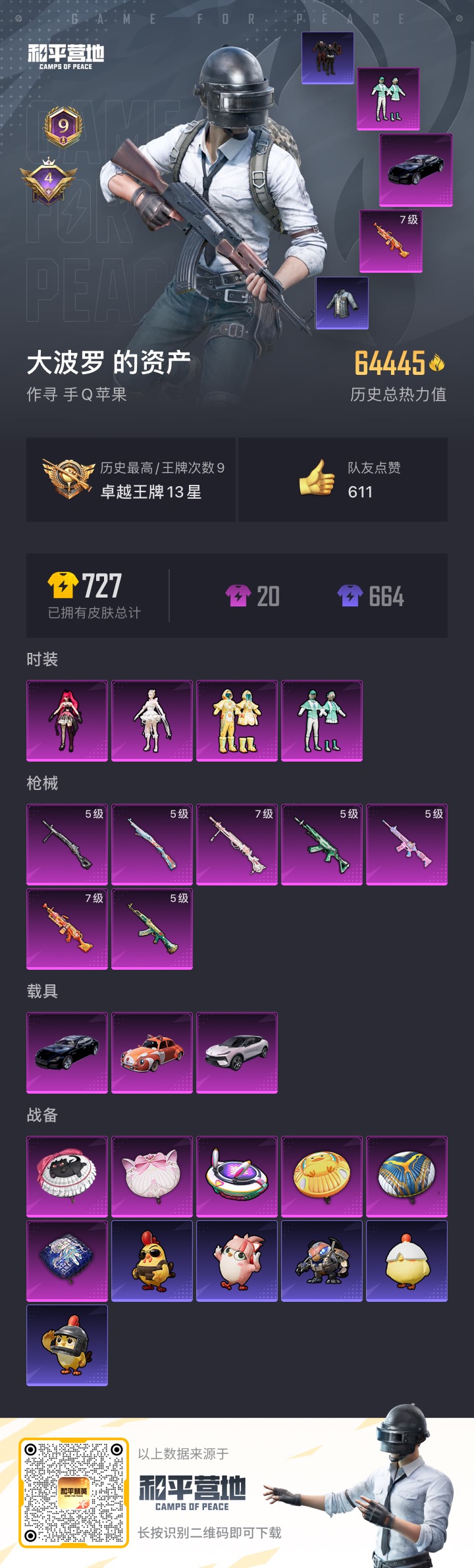 HPDN3358296和平精英账号详情图22 HPDN3358296和平精英账号详情图22