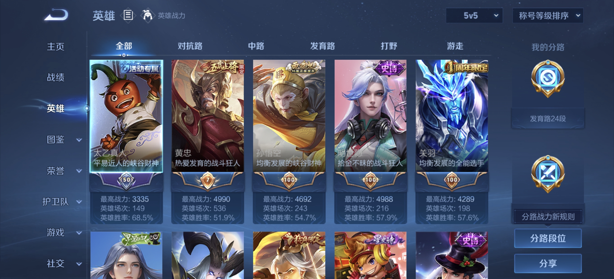 WZQM3341309王者荣耀账号详情图10 WZQM3341309王者荣耀账号详情图10