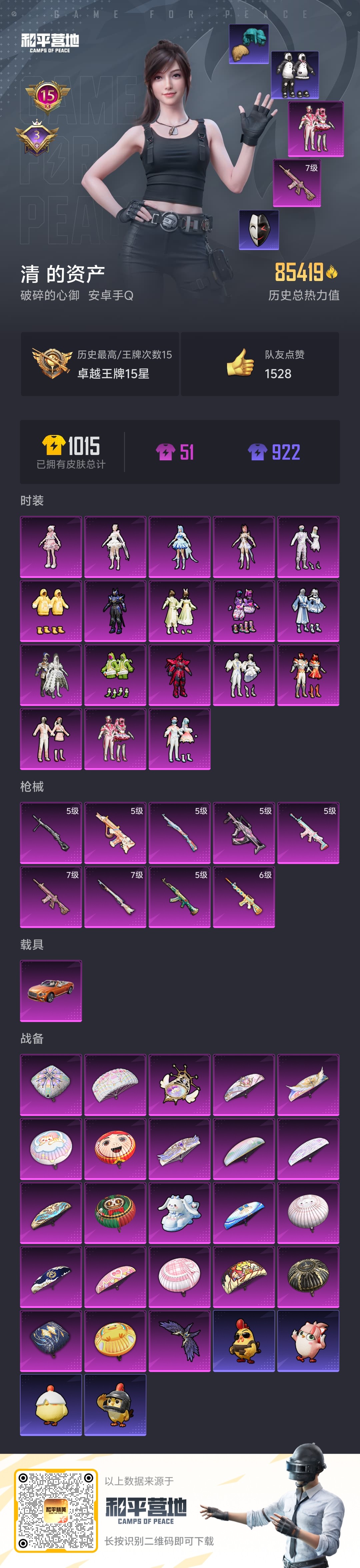 HPQM3368038和平精英账号详情图5 HPQM3368038和平精英账号详情图5