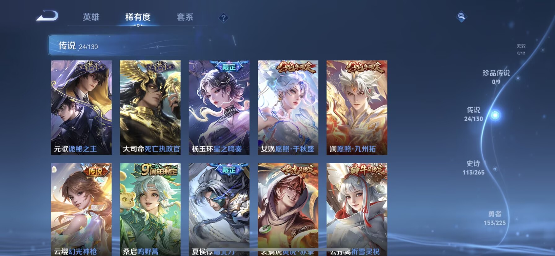 WZDN3335067王者荣耀账号详情图3