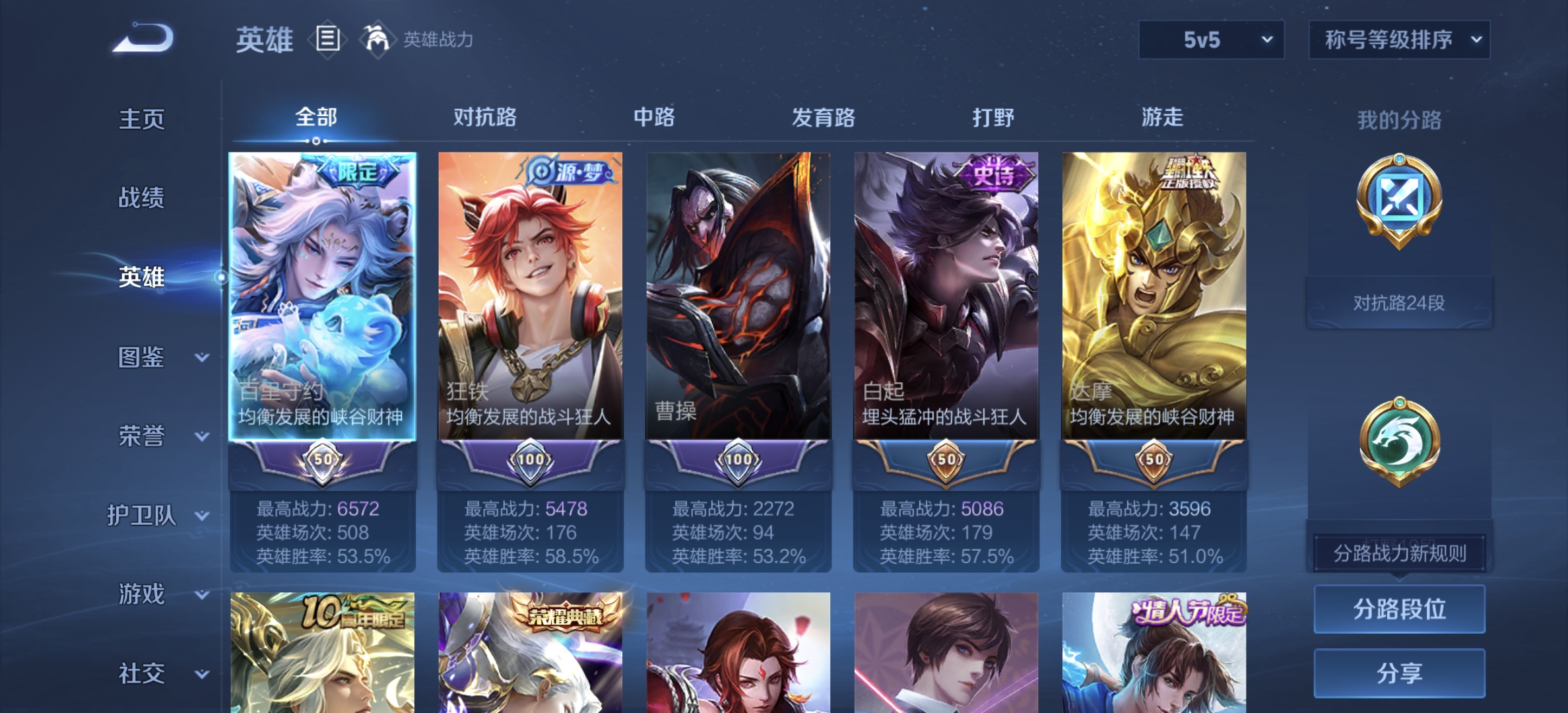 WZQM3343829王者荣耀账号详情图8 WZQM3343829王者荣耀账号详情图8