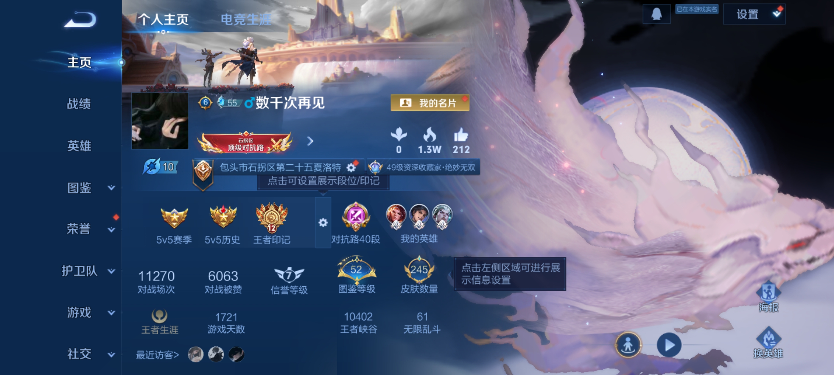 王者荣耀账号安卓QQ[13295548]"DAS6539-(可二次) 安卓Q-V7-245皮肤1无双1星传说19传说59