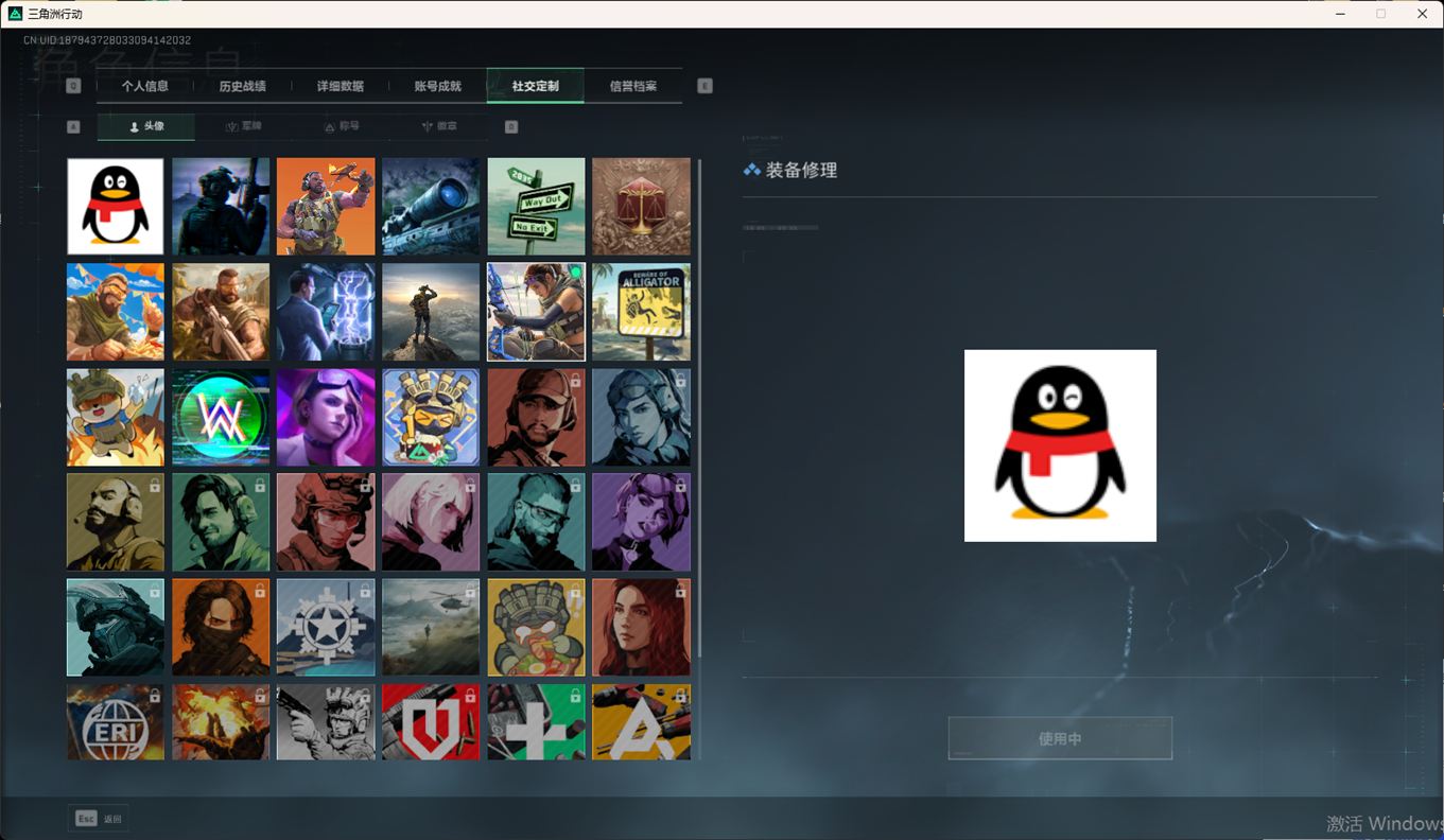 SJZCMW358747三角洲行动账号详情图11