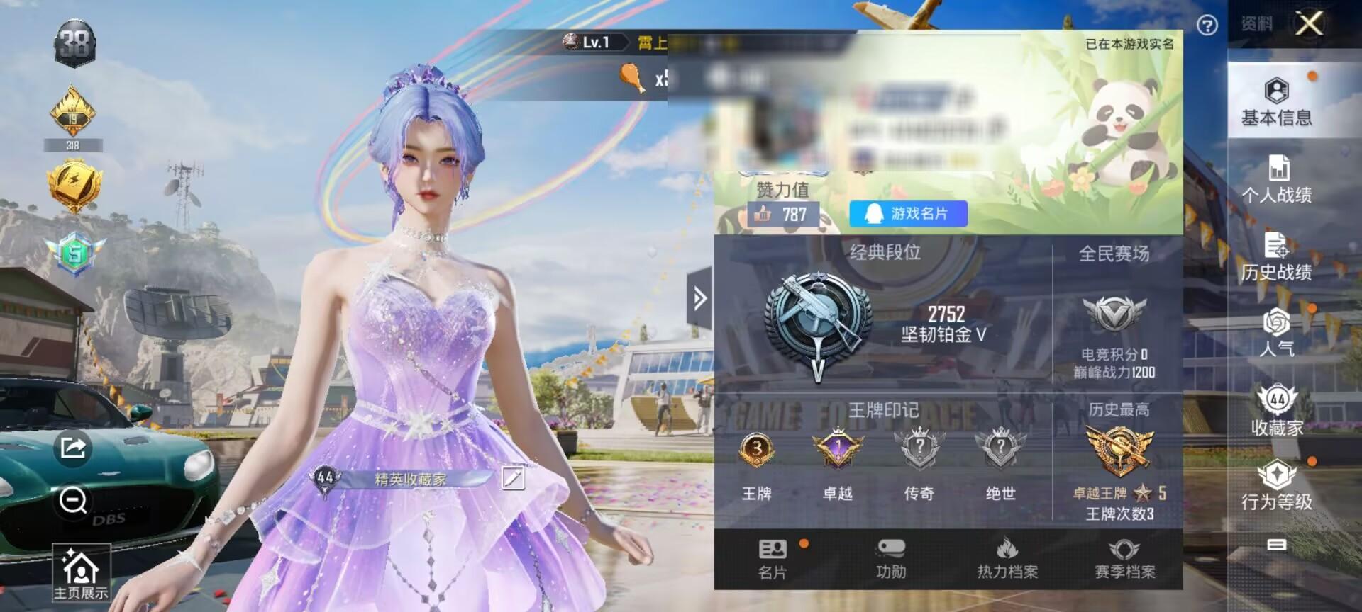 HPCMW3424676和平精英账号详情图2 HPCMW3424676和平精英账号详情图2