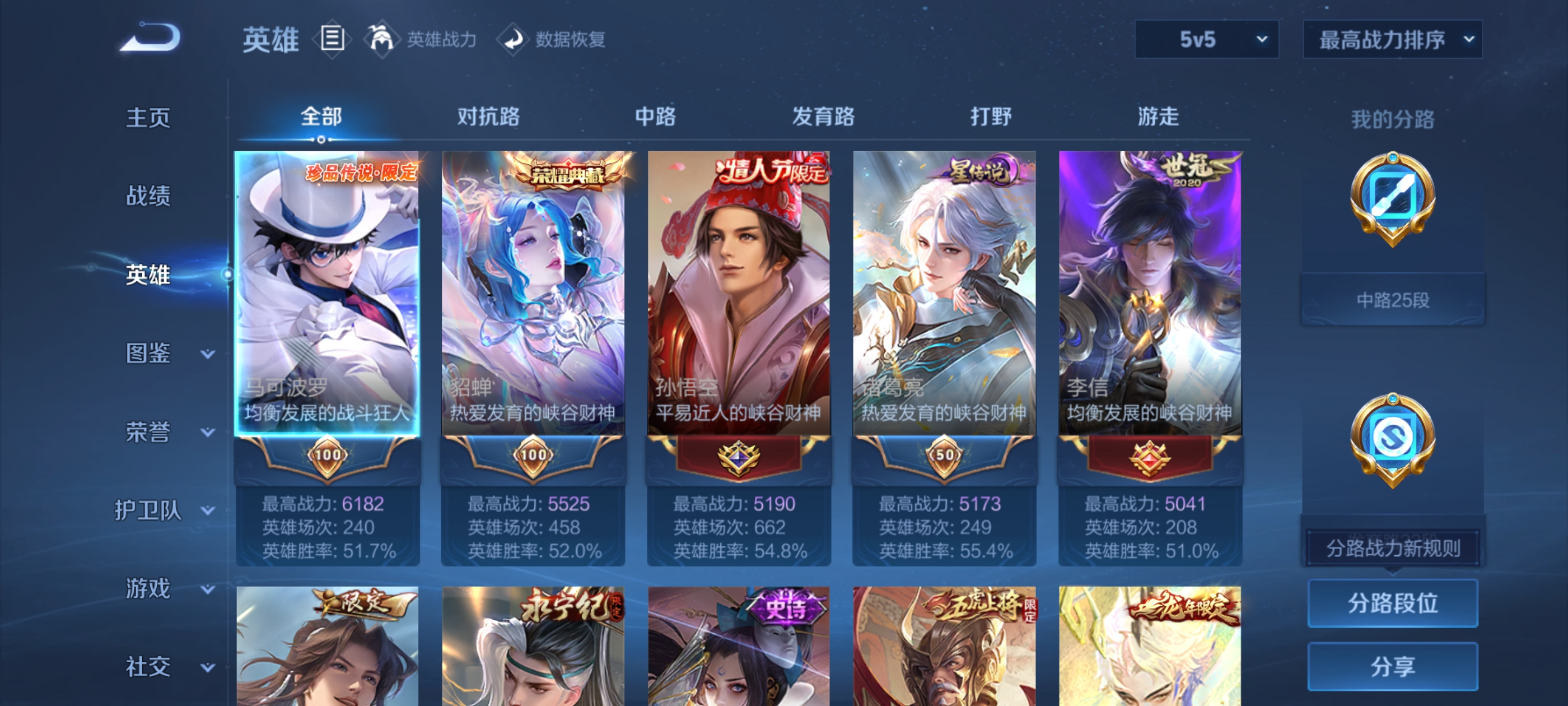 WZQM3352687王者荣耀账号详情图4