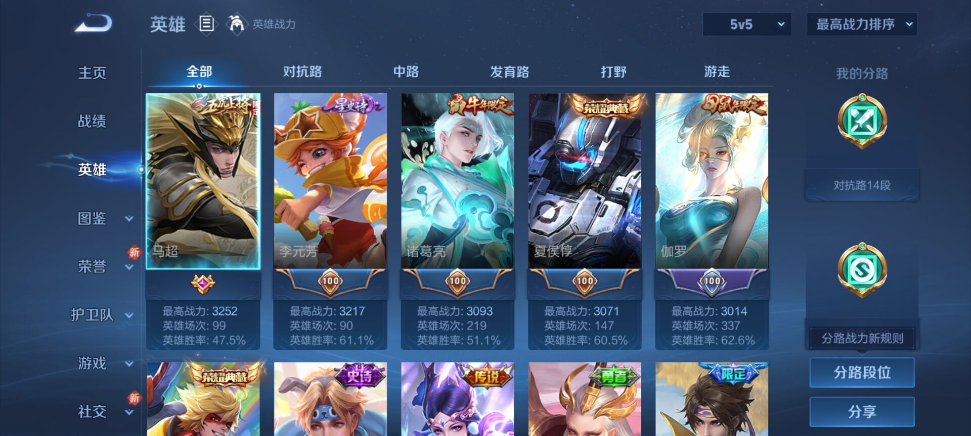 WZQM3352751王者荣耀账号详情图7