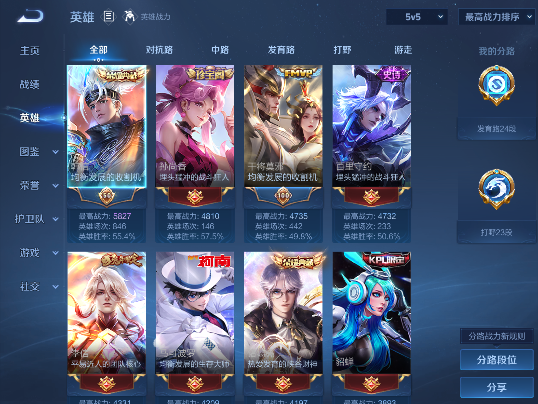 WZCMW3355332王者荣耀账号详情图3