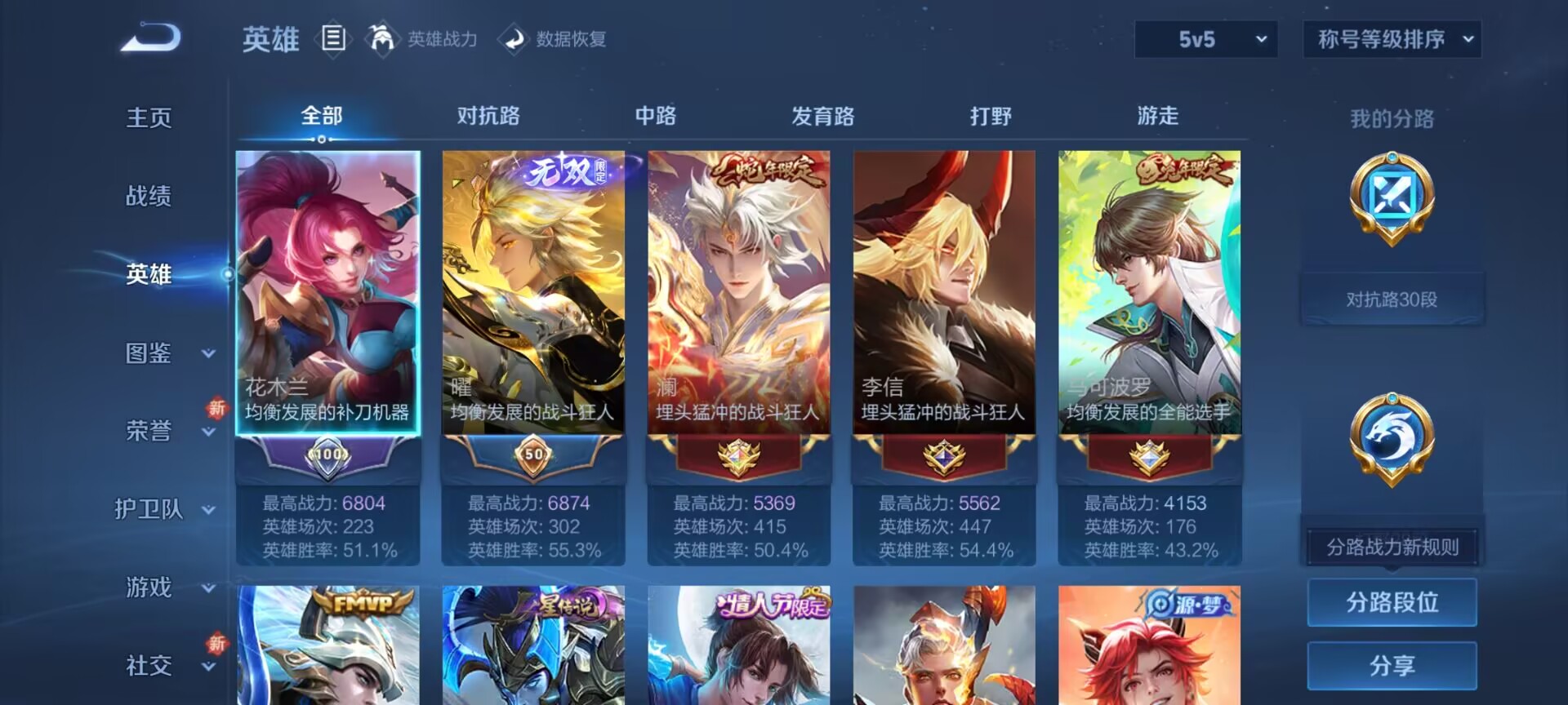 WZDN3354408王者荣耀账号详情图15