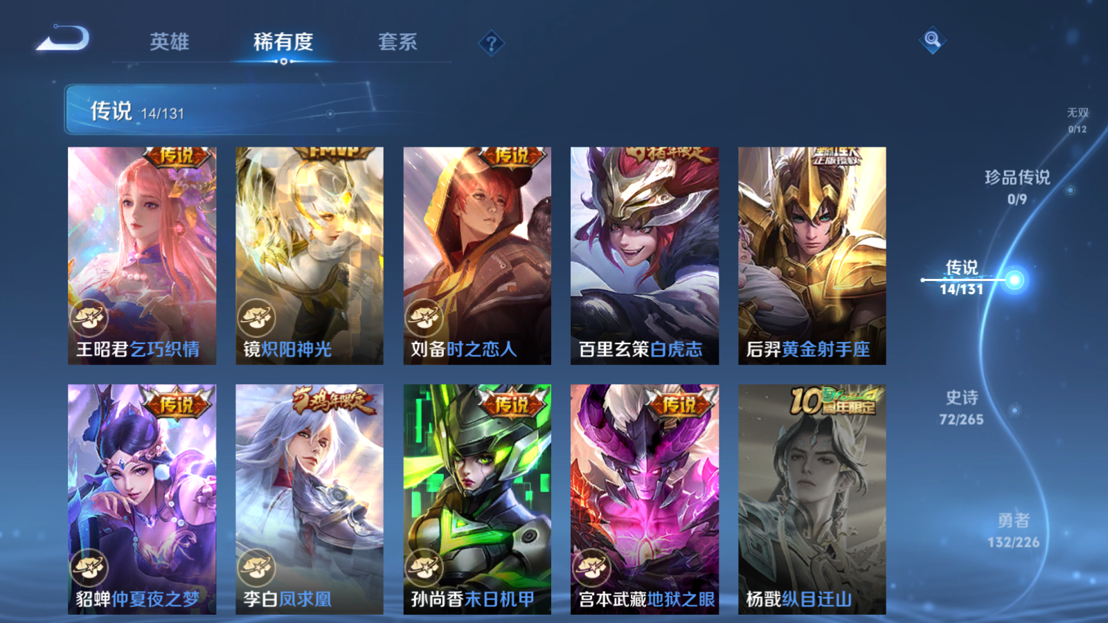 WZCMW3355342王者荣耀账号详情图8