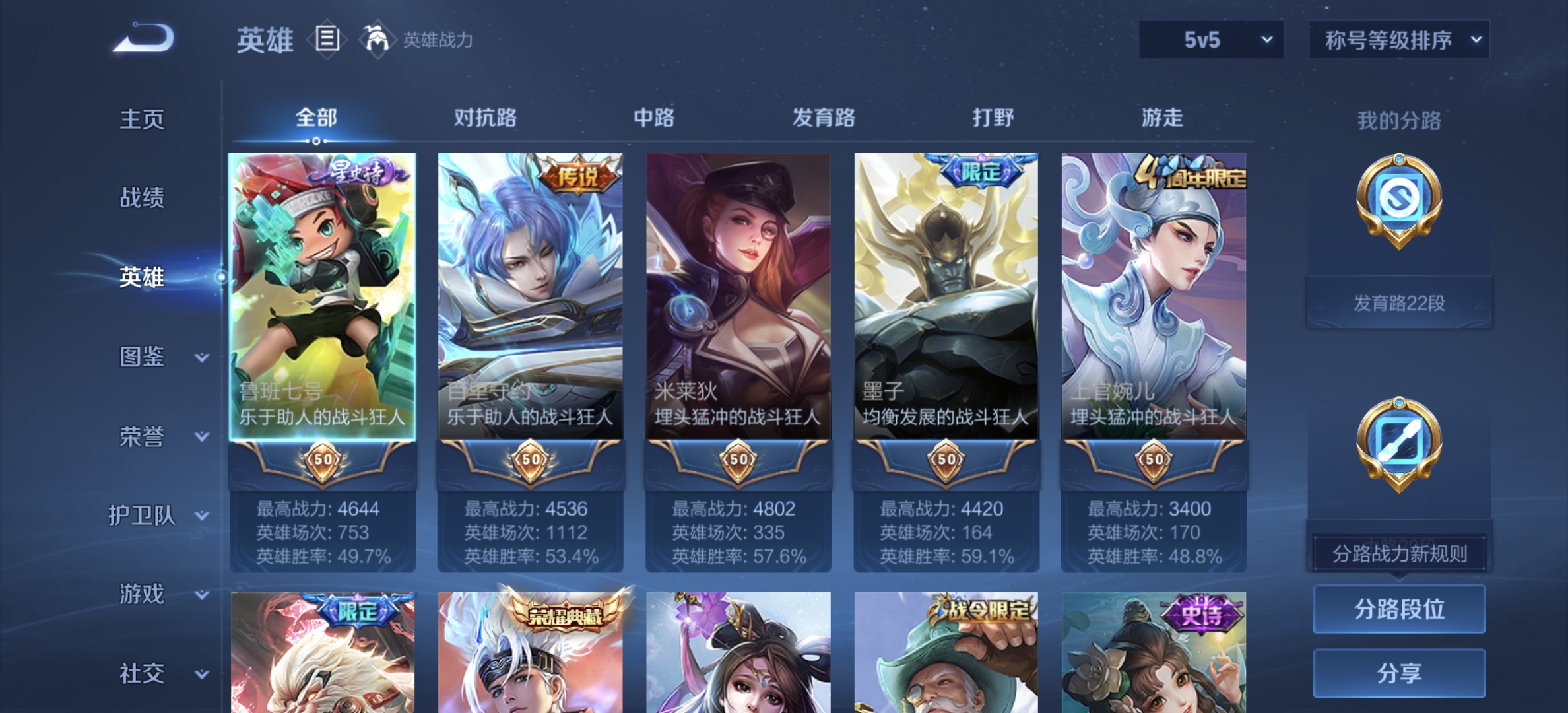 WZDN3354614王者荣耀账号详情图8