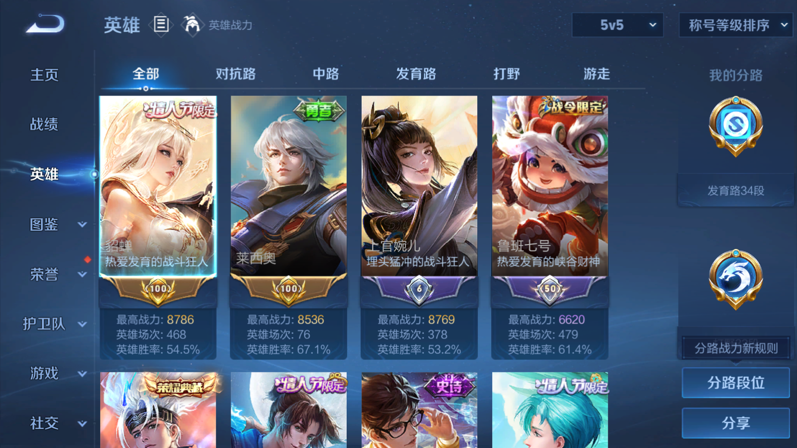 WZCMW3357098王者荣耀账号详情图6