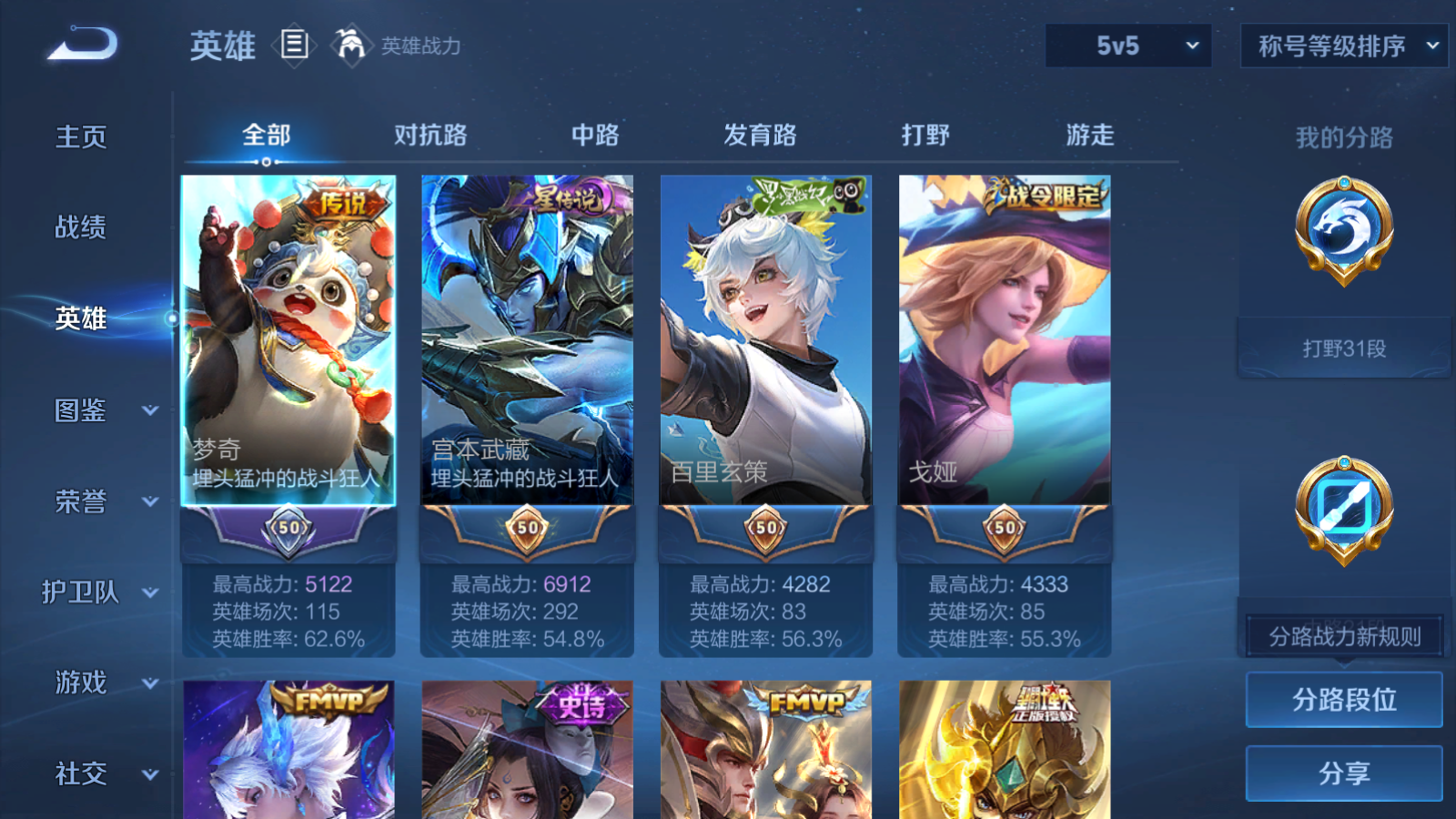 WZCMW3357095王者荣耀账号详情图4